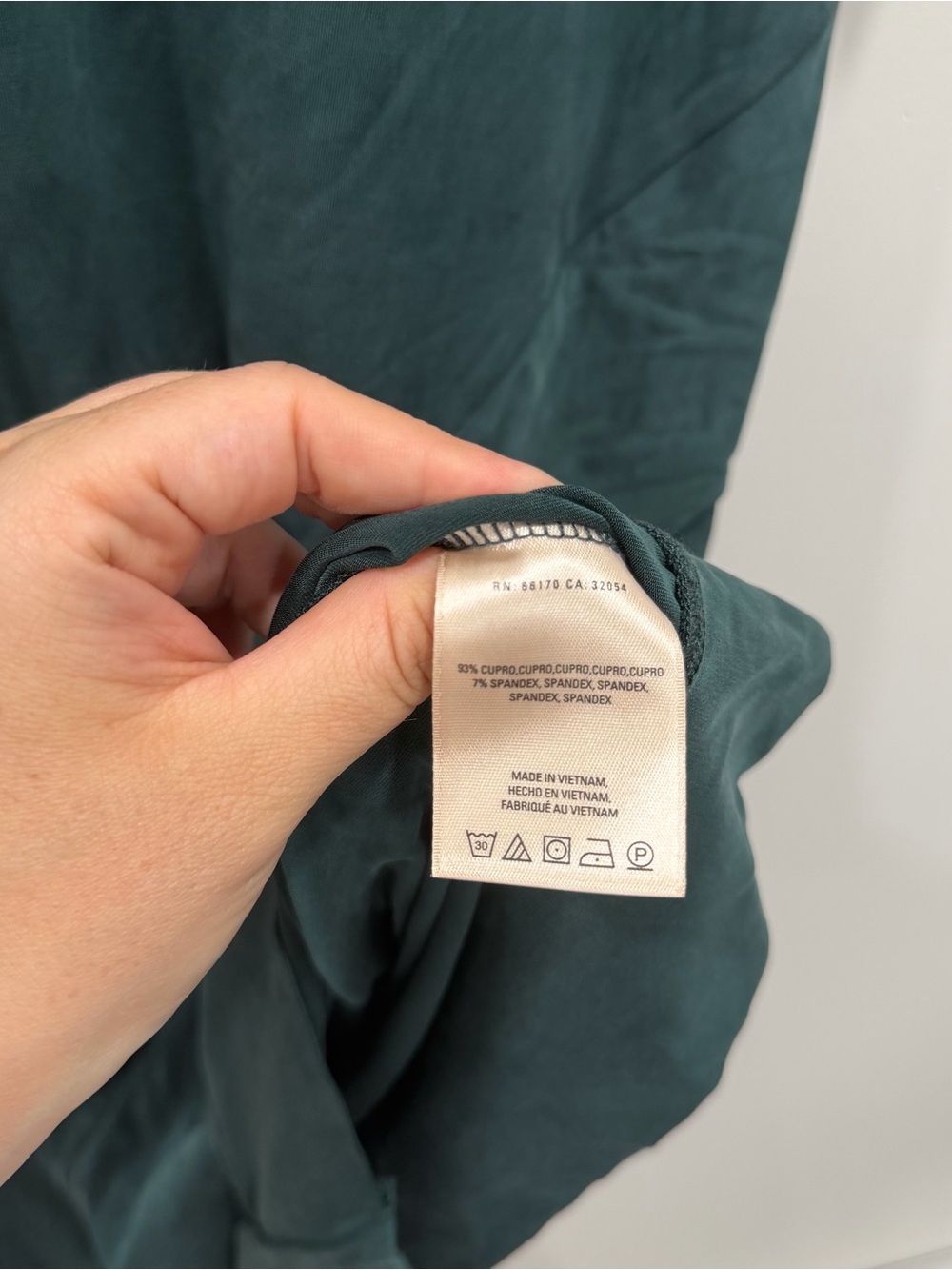 Anthropologie Dolan Green Short Sleeve Shift Dress Flowy Green Small - Picture 7 of 7